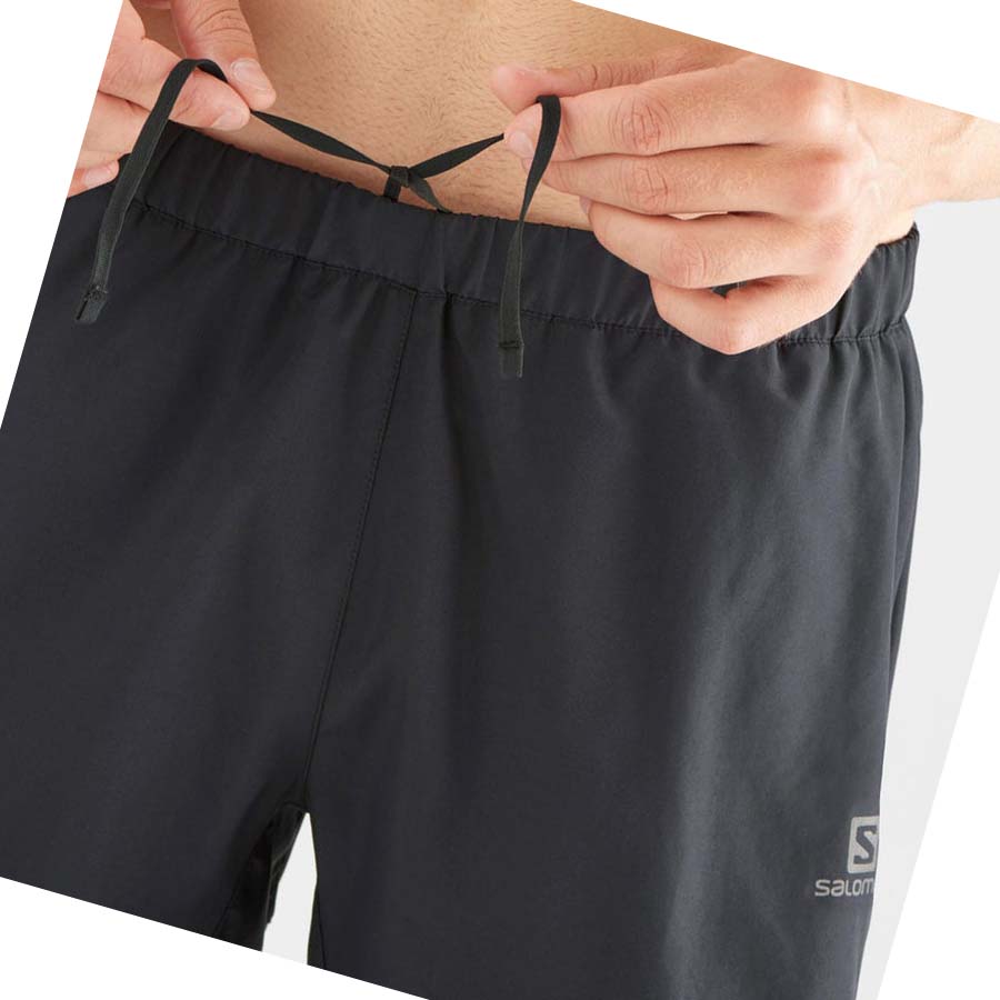 Bermudas Salomon CROSS REBEL 5'' Hombre Negros | MX 3178TCE